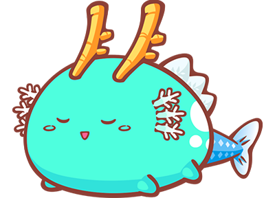 sleeping axie